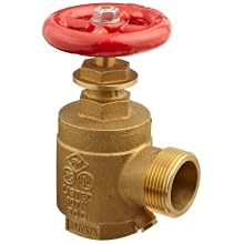 Moon 170-1521 Brass Angle Hose Valve, Rising Stem, 1-1/2" FNPT x MNH