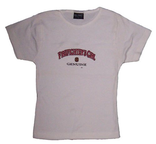 FIREFIGHTERS GIRL T-SHIRT *CHEAPEST EVER* - LIQUIDATION SALE!