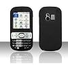 BLACK SILICON SKIN Cover Case for Sprint Palm Centro 690 - Flexible Soft