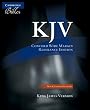 KJV Concord Wide-Margin Reference Black Goatskin KJ766:XME