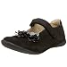 Aster Toddler Gloria2 Mary Jane,Black Nubuck/ Black Patent,30 EU (US Little Kid 12 M)