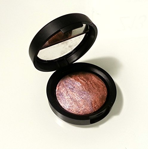 Laura Geller Baked Marble Eye Shadow Duo Amethyst/Unearthed Lavender & Med Brown