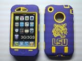 Apple Iphone LSU 3G Otterbox Style Case Cover