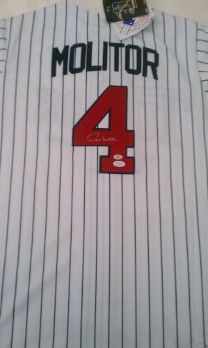 Paul Molitor Signed Milwaukee Brewers Jersey