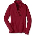 Brushed Fleece Shawl Collar Pullover
