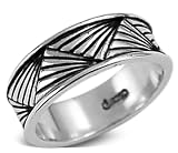 Sterling Silver High Desert Wedding Band