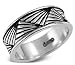 Sterling Silver High Desert Wedding Band