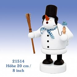 Christmas Smoker - Snowman (8 inches)