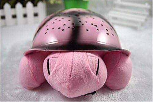 kitop 4 Colors Musical led Turtle Night Light Stars Constellation Lamp for Children gift comfortable lighting baby bedroom decoration pink