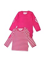 Toby Tiger Pack x 2 Camiseta Manga Larga Lstpackpipi (Rosa)