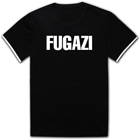 Cretive Men's Fugazi Mercerized Cotton T Shirt Black M