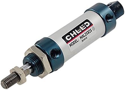 Single Thread Rod MAL 25 x 25 Double Acting Pneumatic Cylinder