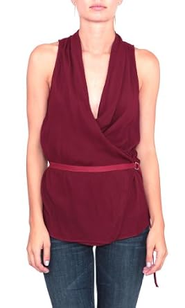 Women Fashion Sale : Helmut Lang Delta Overlap Top For Sale