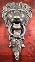 Large Solid Brass Lion Head Doorknocker