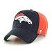 '47 NFL Denver Broncos Flagstaff Clean Up Hat, One Size, Orange