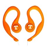 Koss SportClip Earphones with Wind Up Storage Case, University of Tennessee Logo - Orange