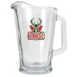 Milwaukee Bucks NBA 60oz Glass Pitcher - Primary Logo by Great American Products