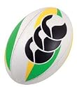 Canterbury Kia Mau Training Ball - Ballon de rugby - Blanc/Vert/Jaune - 3