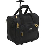 Cheap!! LUCAS Wheeled Under the Seat Cabin Bag (Black) Fast and Free Shipping