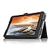 Fintie Lenovo IdeaTab A8-50 8-Inch Android Tablet Folio Case - Premium PU Leather Cover Stand With Stylus Holder - Black