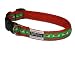 Red Bones Christmas Holiday Dog Collar Size Small