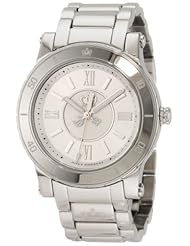Juicy Couture Womens 1900826 HRH Stainless-Steel Bracelet Watch