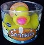 Sprinkles the Quacking, Flashing, Floating, Sprinkling Rubber Ducky