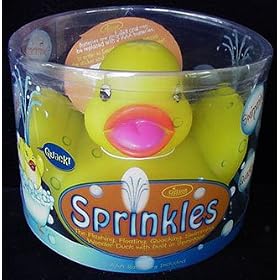 Sprinkles the Quacking, Flashing, Floating, Sprinkling Rubber Ducky
