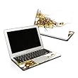 Mardi Gras Design Skin Decal Sticker for Apple MacBook 13"" (Black or White Polycarbonate w/SEPARATE TRACKPAD)