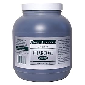 Natural Elements Activated Charcoal Powder, 28 oz