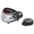 CATEYE Batterielampe hinten TL-LD 300 G, schwarz/rot