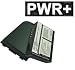 PWR+ High Capacity Battery for Dell Axim X50 X50v X51 X51v; P/N U6191 U6192 35h00056-...