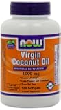 NOW Foods Virgin Coconut Oil 1000mg, 120 Softgels
