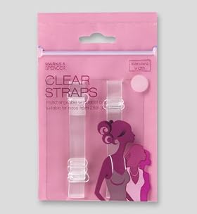 Detachable Clear Bra Straps Standard Width Detachable Clear Bra Straps Standard Width