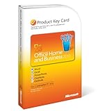 Microsoft Office Home and Business 2010 Product Key Card