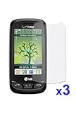 LG VN270 Cosmos Touch Crystal Clear Screen Protector (3 Pack)