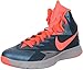 Nike Men's Lunar Hyperquickness Basketball Shoes-spice blue/bright mango-wolf grey