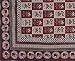ShalinCraft Country Home Decor Double Layered Embroidered Cotton Covers Bed India Wood Block Print (bcov460)