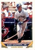 1993 Topps Ken Griffey Jr. Baseball Card #179 - Shipped In Protective Display Case!