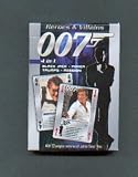 James Bond 007 Heroes & Villains 4 in 1 Playing Cards