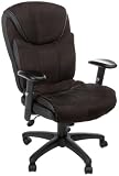 Kathy Ireland Office by Martin Market Street Task Chair, Black Fabric/Gray Mesh
