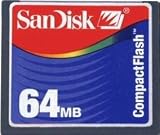 SanDisk - Flash memory card - 64 MB - CF (pack of 2 )