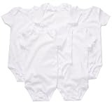 Carter's 5 Pack Shortsleeve Bodysuits -- white size: 24 months