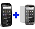 G5 Accessories HTC Google Nexus One Black Hybrid Case/Skin/Cover +  Free Screen Protector + Free Shipping