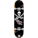 Vision Wood Series Jolly Roger Complete Skateboard