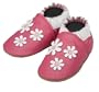 Robeez Daisy Fuchsia Soft Sole Baby Shoes 6-12 months * 08 Newest Collection -- We Have Large Selections! *