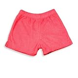 Mulberribush - Toddler Girls Terry Cloth Short, Red