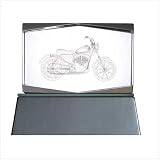 Lighted Motorcycle Cube - Style 36368
