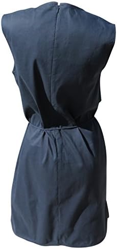 Kate Spade Saturday Women's V-neck Ruffle Dress Navy Blue (0)