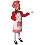 - Red Gingham Girl Chef set - M